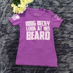 NWOT Grunt Style purple T-shirt